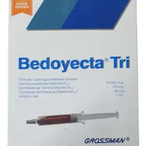 BEDOYECTA TRI (5 AMPOLLETAS)