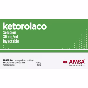 KETOROLACO 30 MG (INYECTABLE)