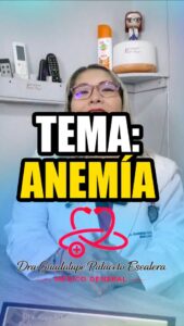 Tema: Anemía