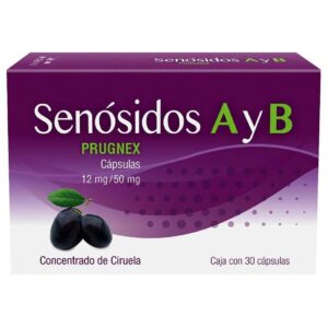 PRUGNEX SENÓSIDOS A Y B 30 CAPSULAS
