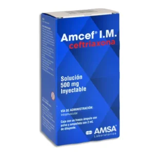 AMCEF IM (VENTA CON RECETA)