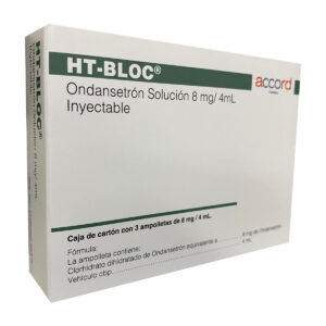 ONDANSETRÓN SOLUCIÓN HT - BLOC 8MG / 4 ML INYECTABLE