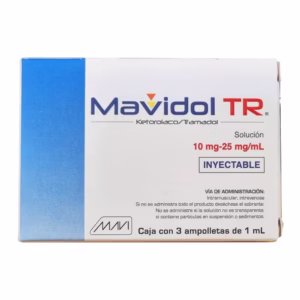 MAVIDOL TR (KETOROLACO-TRAMADOL) INYECTABLE. (VENTA CON RECETA)