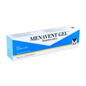 MENAVENT GEL 100 000 UI/100G TUBO DE 50 GRAMOS