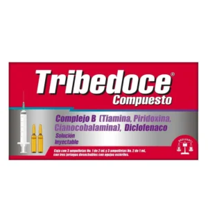 TRIBEDOCE COMPUESTO AMPOLLETAS
