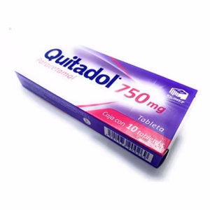 QUITADOL 750 MG 10 TABLETAS