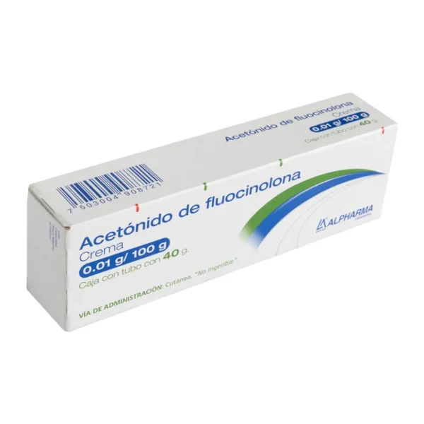 ACETONIDO DE FLUOCINOLONA CREMA 40 MG