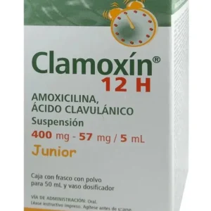 CLAMOXIN JUNIOR 12H (VENTA CON RECETA)