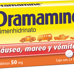 DRAMAMINE 50 MG (DIMENHIDRINATO)