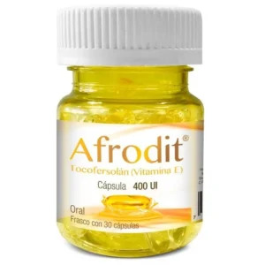AFRODIT VITAMINA E (400 UI) 30 CAPSULAS