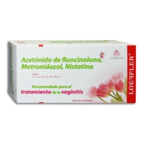 FLUOCINOLONA/METRONIDAZOL/NISTATINA OVULOS