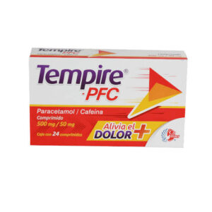 TEMPIRE PFC (PARACETAMOL/CAFEÍNA) 24 COMPRIMIDOS