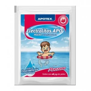 ELECTROLITOS (SOBRE) APO SABOR MANZANA