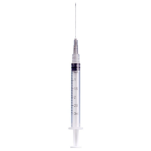 JERINGA 3 ML AGUJA NEGRA (POR PIEZA)