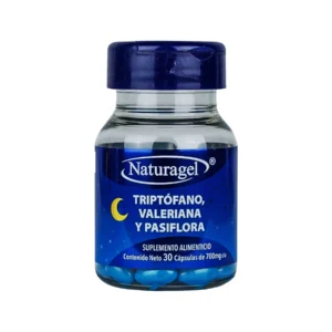 NATURAGEL (TRIPTOFANO, VALERIANA Y PASIFLORA) 30 CAPSULAS