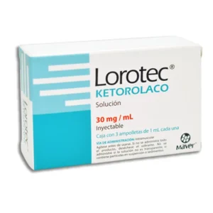 LOROTEC 30 MG/ML-SOLUCIÓN (KETOROLAKO)