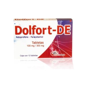 DOLFORT-DE 100 MG-300 MG (KETOPROFENO-PARACETAMOL)