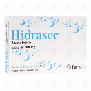 HIDRASEC CAPSULAS 100 MG (RACECADOTRILLO)