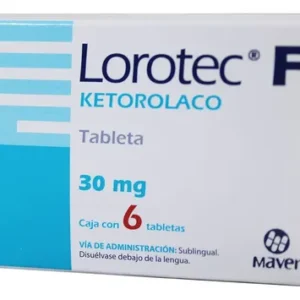 LOROTEC F 30 MG (KETOROLACO)