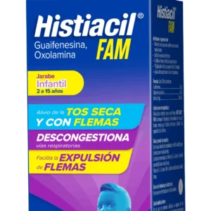 HISTIACIL FAM INFANTIL (GUAIFENESINA/OXOLAMINA) FRASCO CON 140 ML