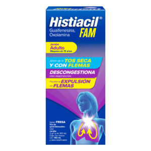 HISTIACIL FAM ADULTO (GUAIFENESINA/OXOLAMINA) FRASCO CON 140 ML